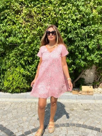 Agenor Kadın Pembe Elbise