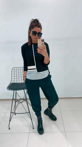 Yadiel Siyah Eşofman Altı