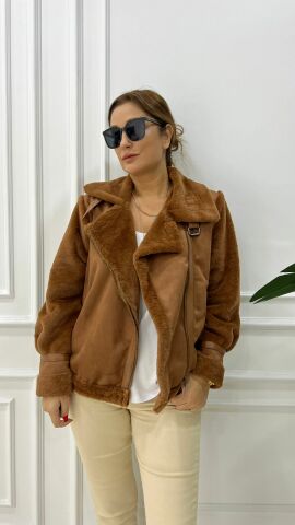 Mirra Kadın Taba Mont