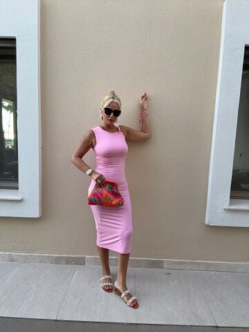 Lavie Pembe Elbise