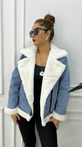Danika Kadın Lacivert Mont