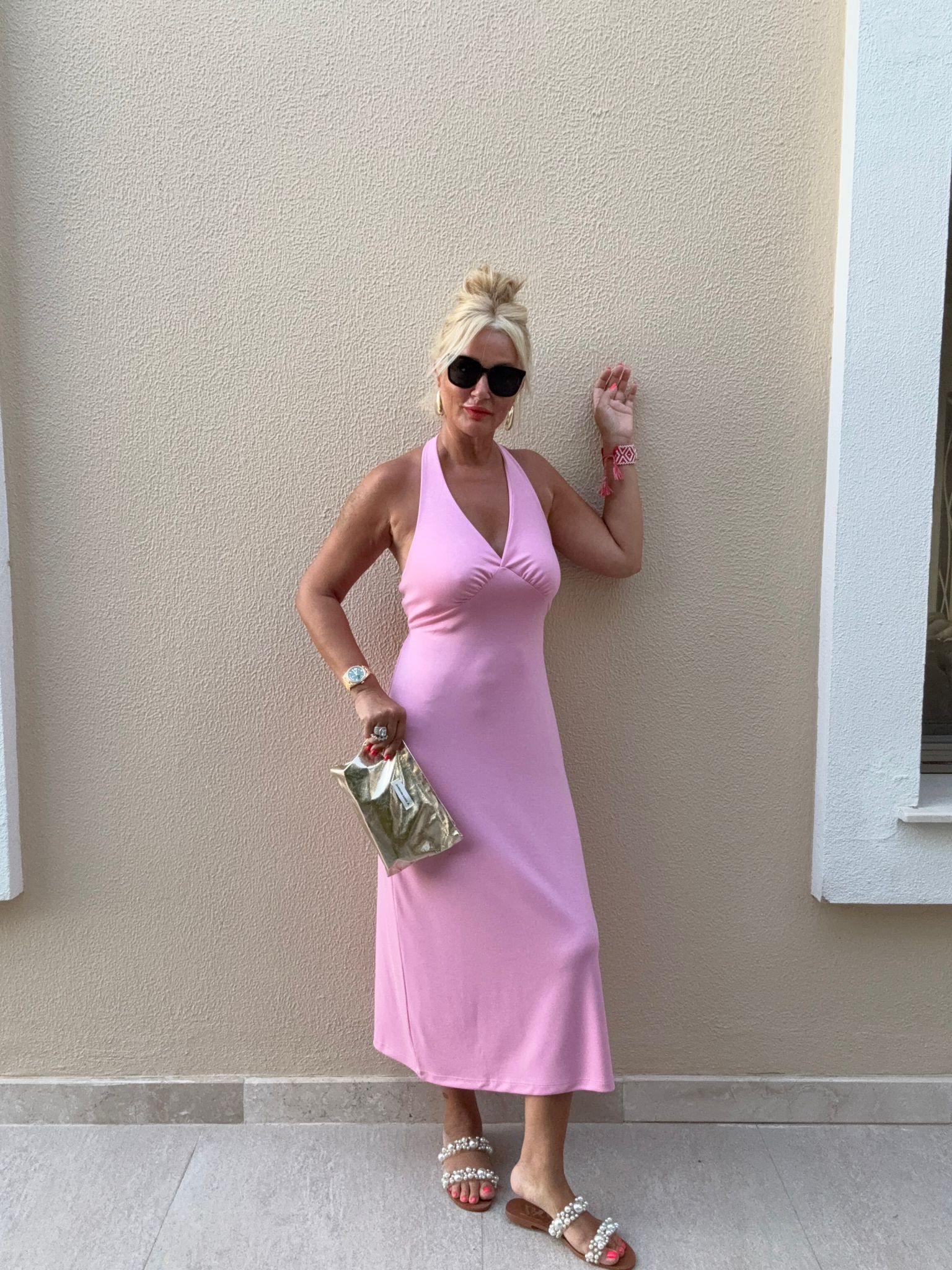Dorf Pembe Elbise