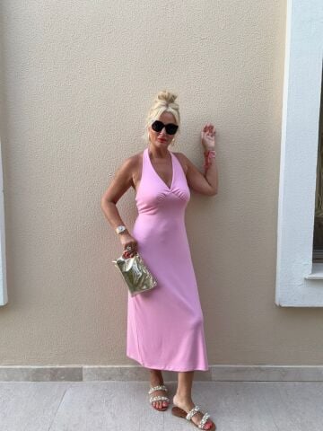 Dorf Pembe Elbise