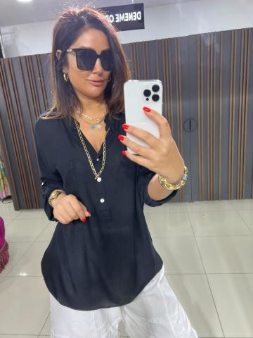 Liliy Siyah Gömlek
