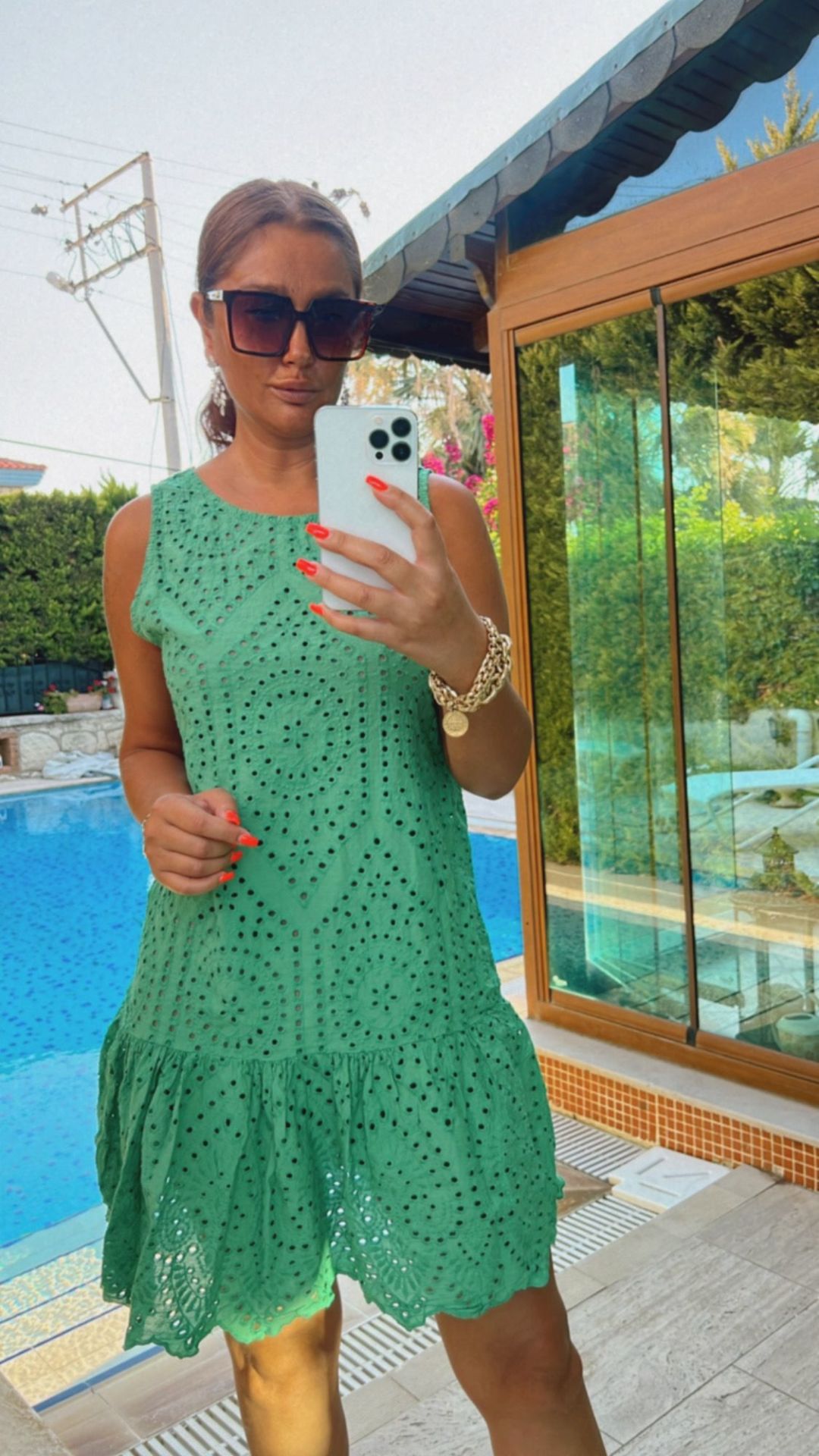 Demy Yeşil Elbise