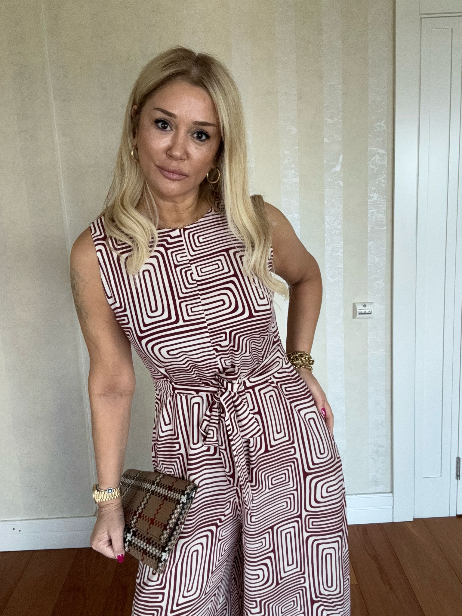 Lenta Bordo-Bej Bol Paça Tulum