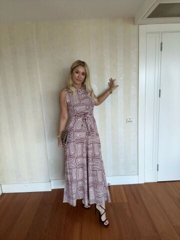 Lenta Bordo-Bej Bol Paça Tulum