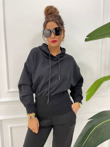 Jordan Siyah Sweat