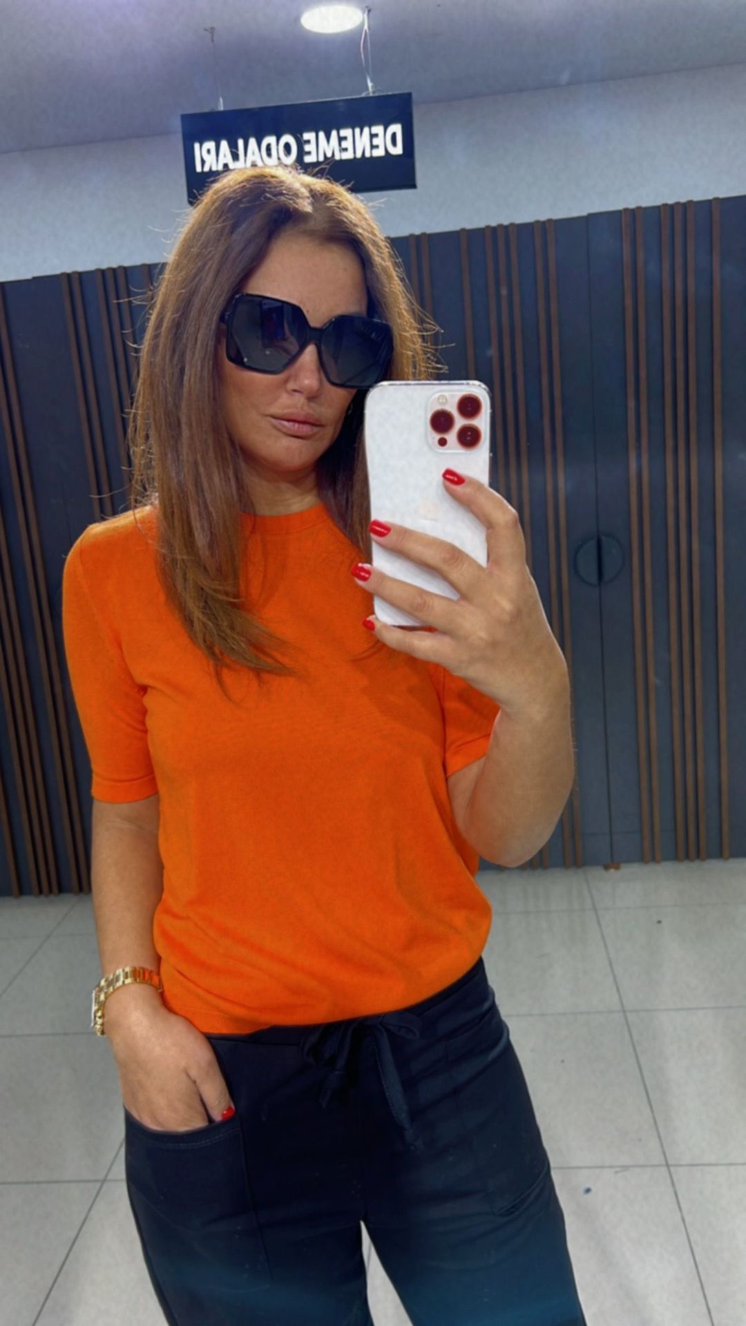 Letta Turuncu Triko