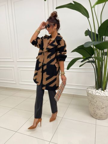Veta Camel Keçe Kaban