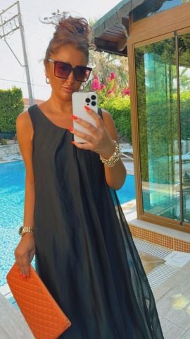 Giola Siyah Elbise