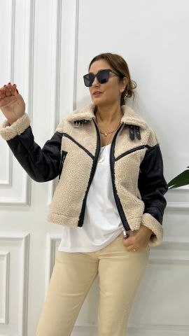 Leiza Kadın Siyah Mont