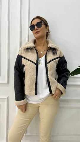 Leiza Kadın Siyah Mont