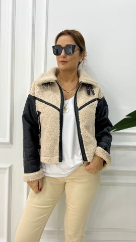 Leiza Kadın Siyah Mont