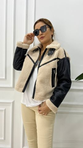 Leiza Kadın Siyah Mont