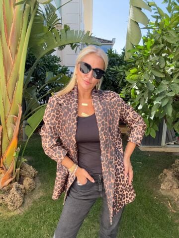 Voser Leopar Ceket