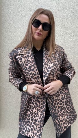 Voser Leopar Ceket