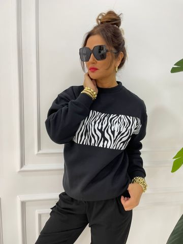 Dayle Siyah Sweat