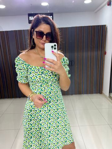 Noemi Kadın Yeşil Mini Elbise