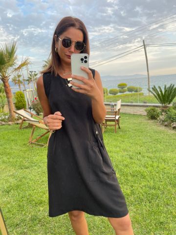 Esso Siyah Elbise