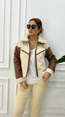 Leiza Kadın Taba Mont