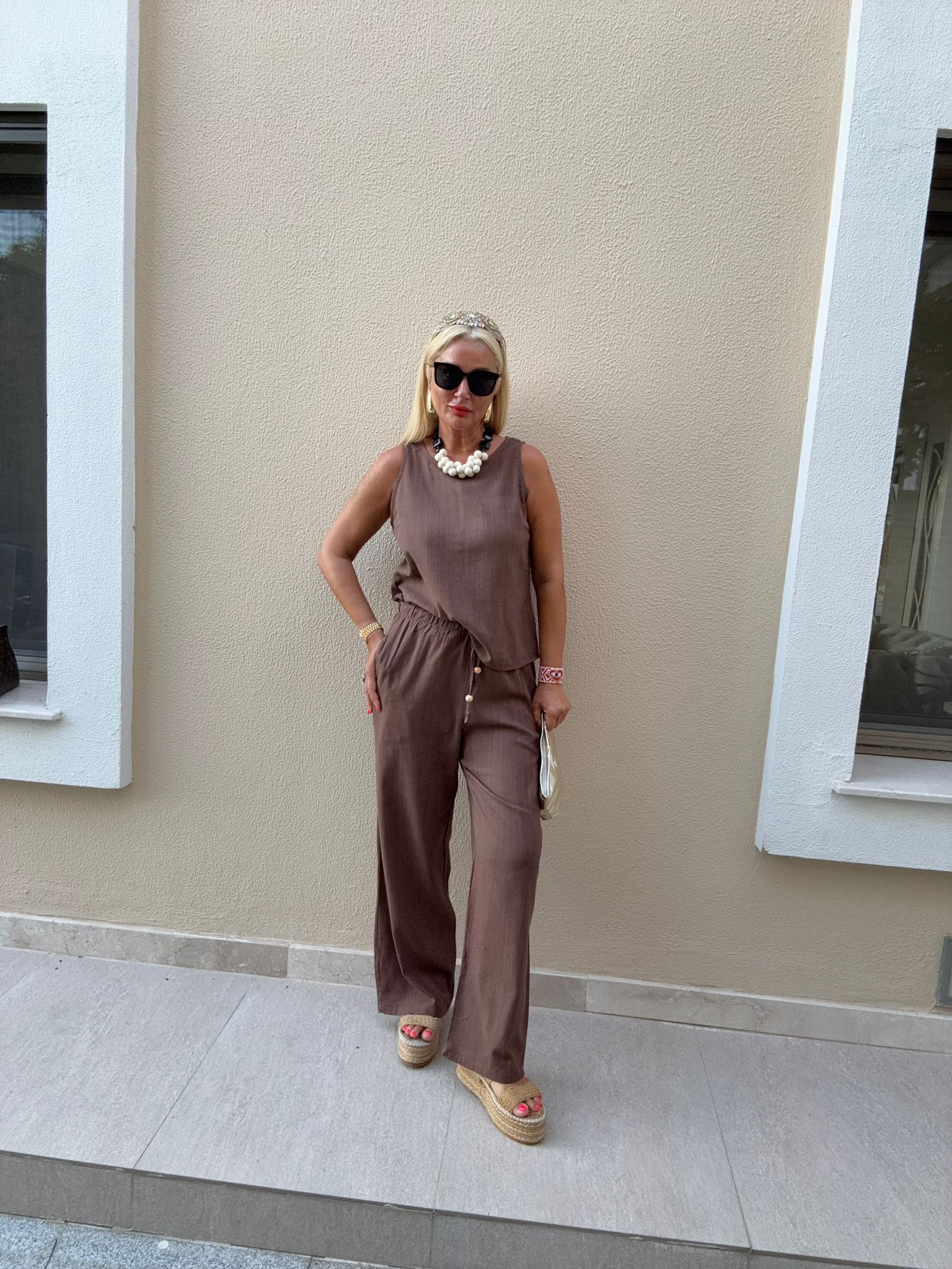 Vesna Kahverengi Takım KAHVE - M