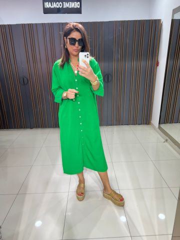 Arati Yeşil Elbise