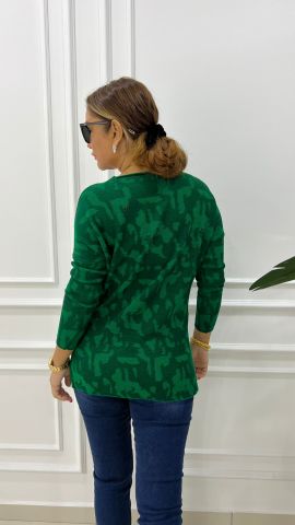 Benita Kadın Yeşil Triko