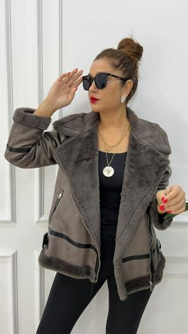 Aldona Kadın Antrasit Mont