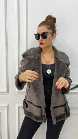 Aldona Kadın Antrasit Mont