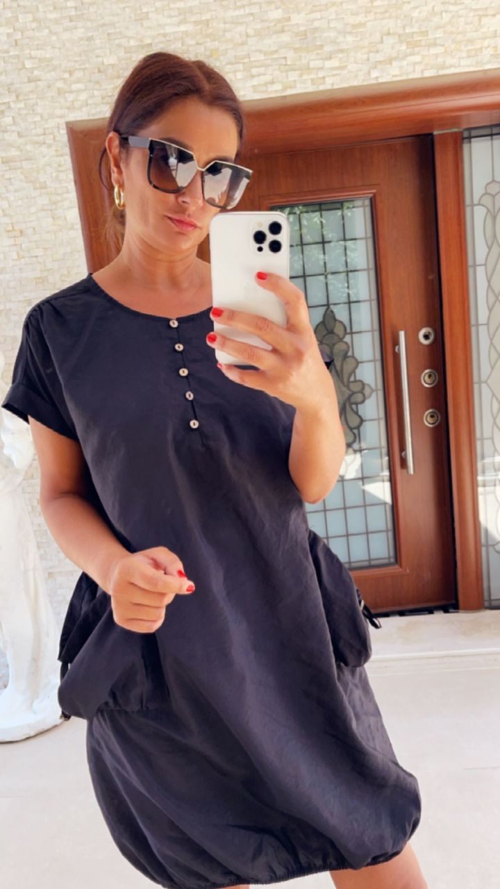 Dexi Siyah Elbise