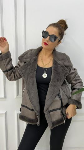 Aldona Kadın Antrasit Mont