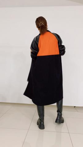 Reski Siyah Trench