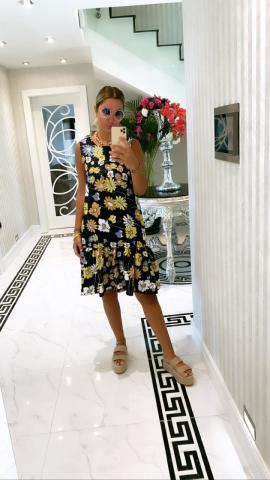 Violeta Mavi Elbise