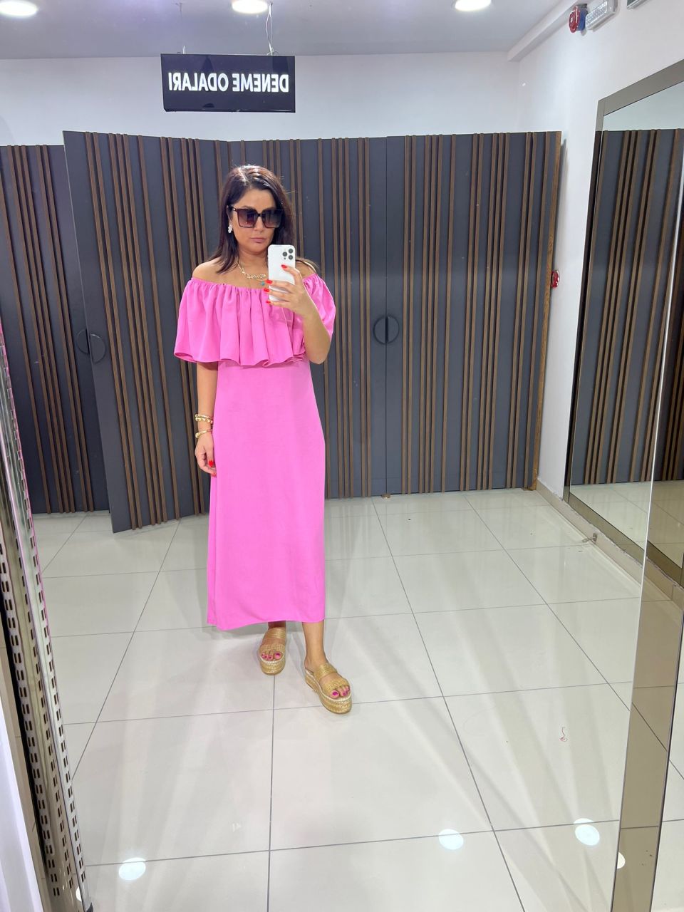 Peres Pembe Elbise