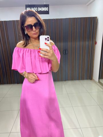 Peres Pembe Elbise