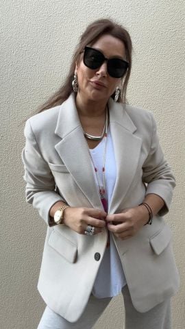 Conet Taş Rengi Ceket