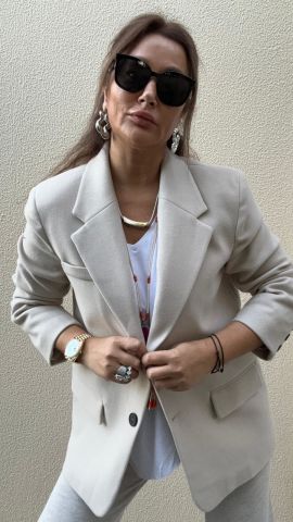 Conet Taş Rengi Ceket