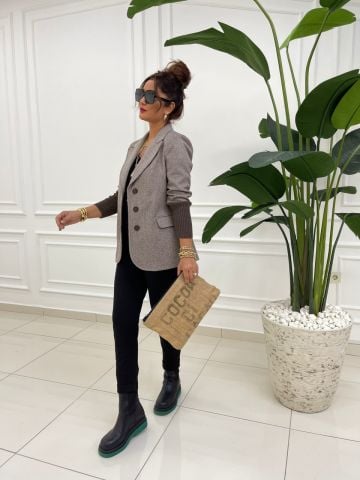 Nadia Kahve Ceket