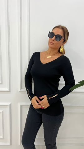 Lowen Kadın Siyah Triko