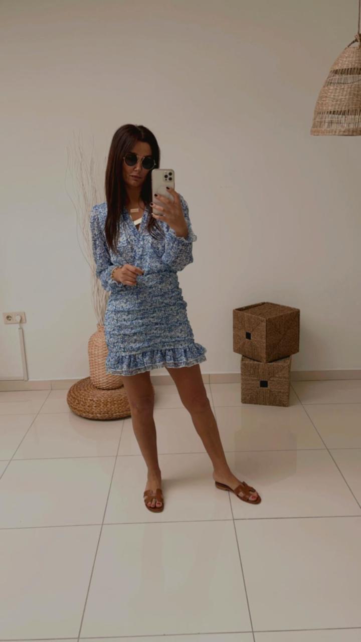 Rumba Mavi Elbise