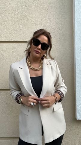 Rodes Taş Rengi Blazer
