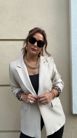 Rodes Taş Rengi Blazer