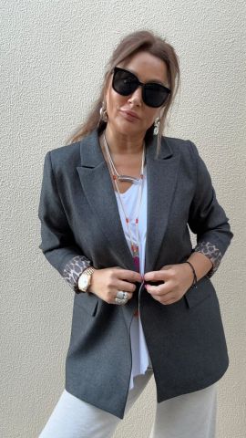 Rodes Koyu Füme Blazer