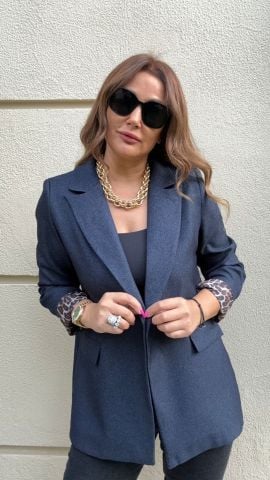 Rodes Lacivert Blazer