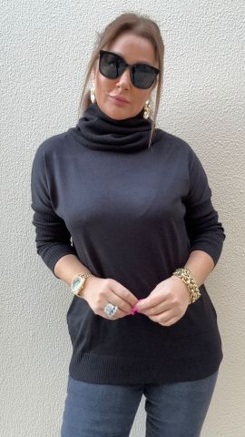 Gesa Kadın Siyah Triko