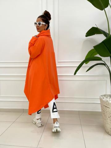 Arvilla Oranj Sweat Tunik