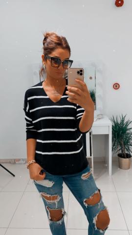 Alison Siyah Triko