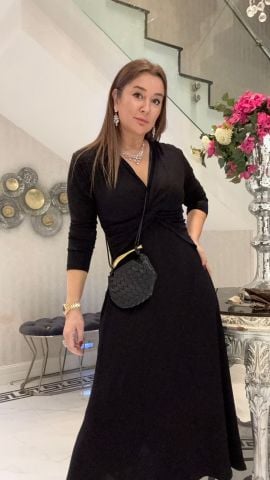 Lenva Siyah Elbise