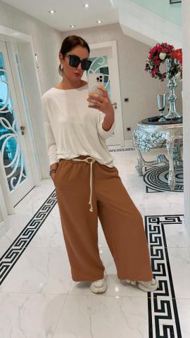 Karesta Camel Pantolon